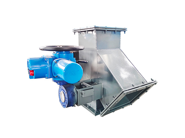Slide Gate Diverter Valve for Gravity Flow
