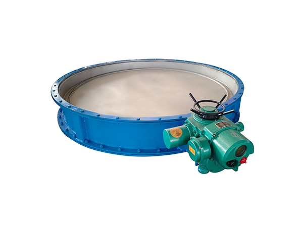 Airflow control butterfly valve for duct