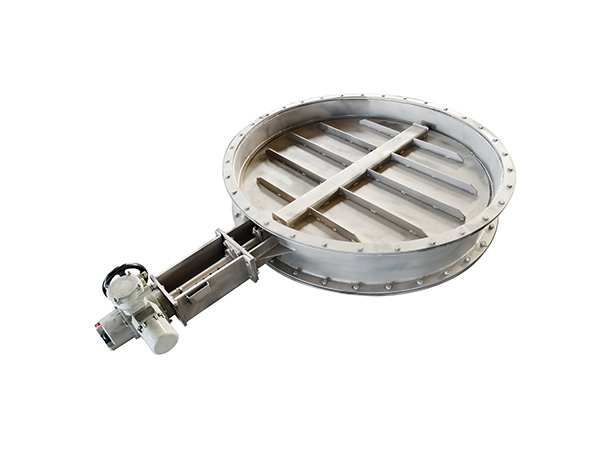 High temperature damper valve
