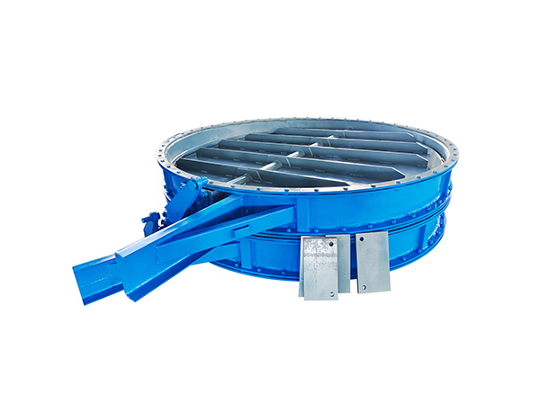 Manual ventilation butterfly valve