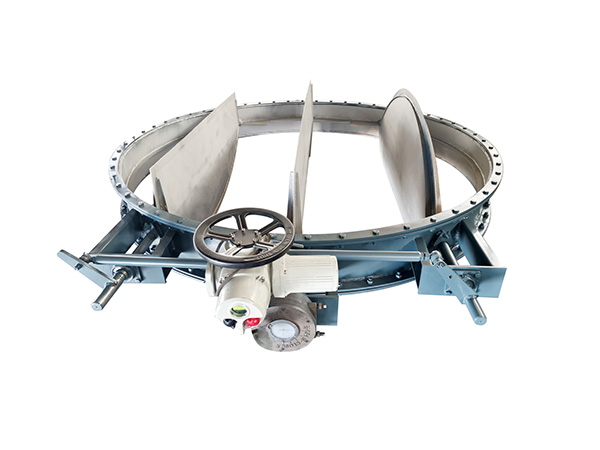 Multi-blade steel round damper