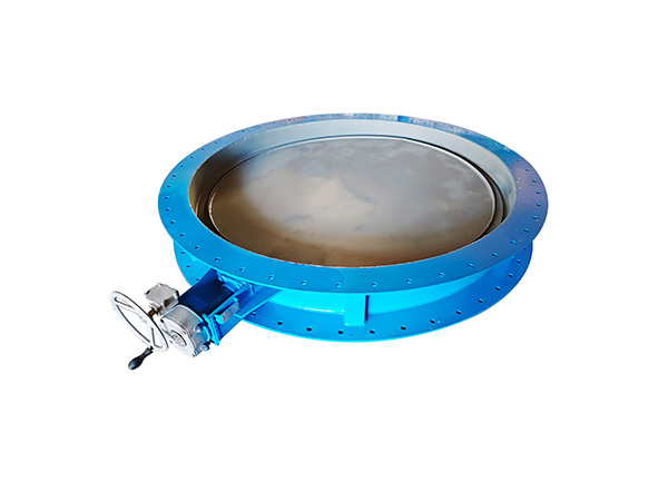 Round louver damper