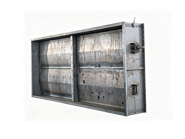 Double Blade Square Isolation Air Damper